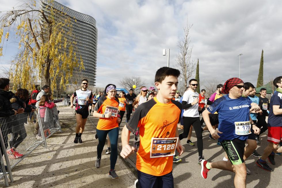Participantes en la XI edición de la Carrera del Roscón.