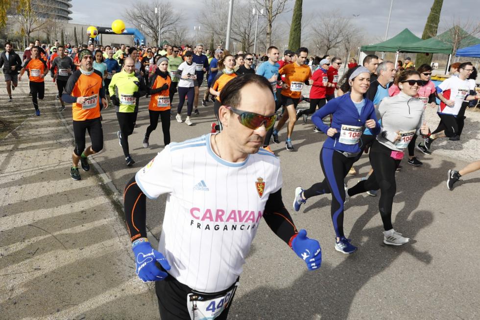 Participantes en la XI edición de la Carrera del Roscón.
