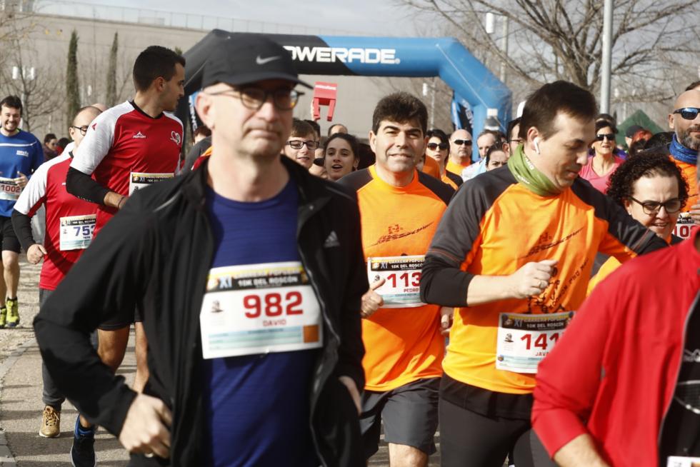 Participantes en la XI edición de la Carrera del Roscón.