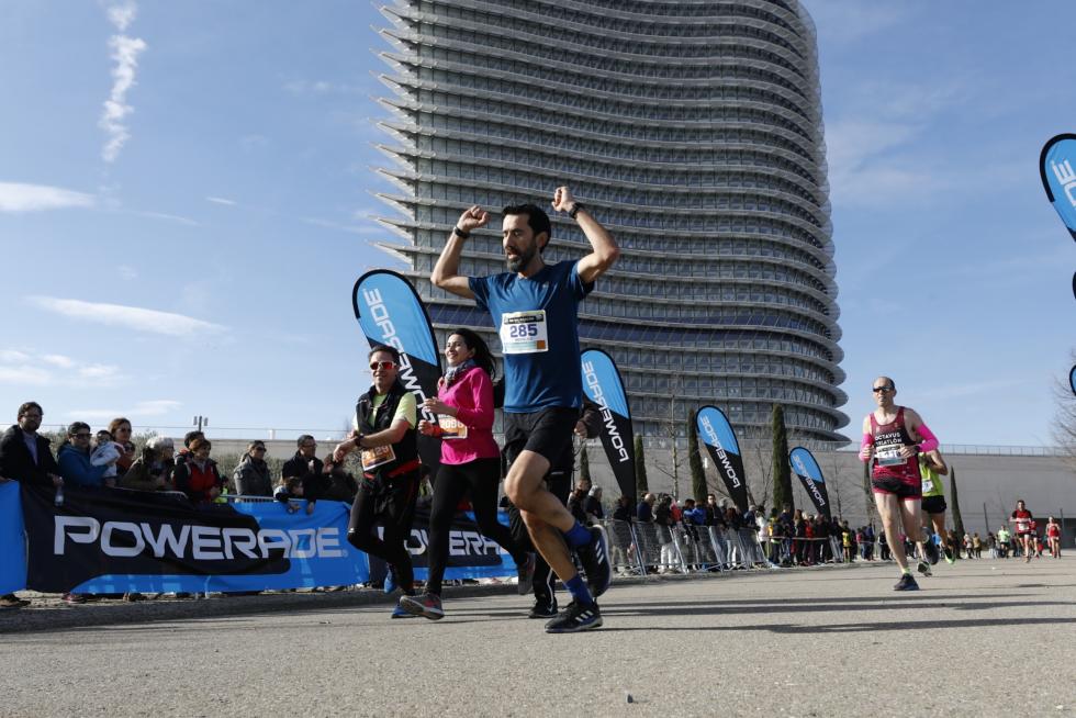 Participantes en la XI edición de la Carrera del Roscón.
