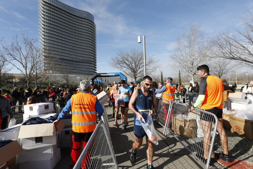 Participantes en la XI edición de la Carrera del Roscón.