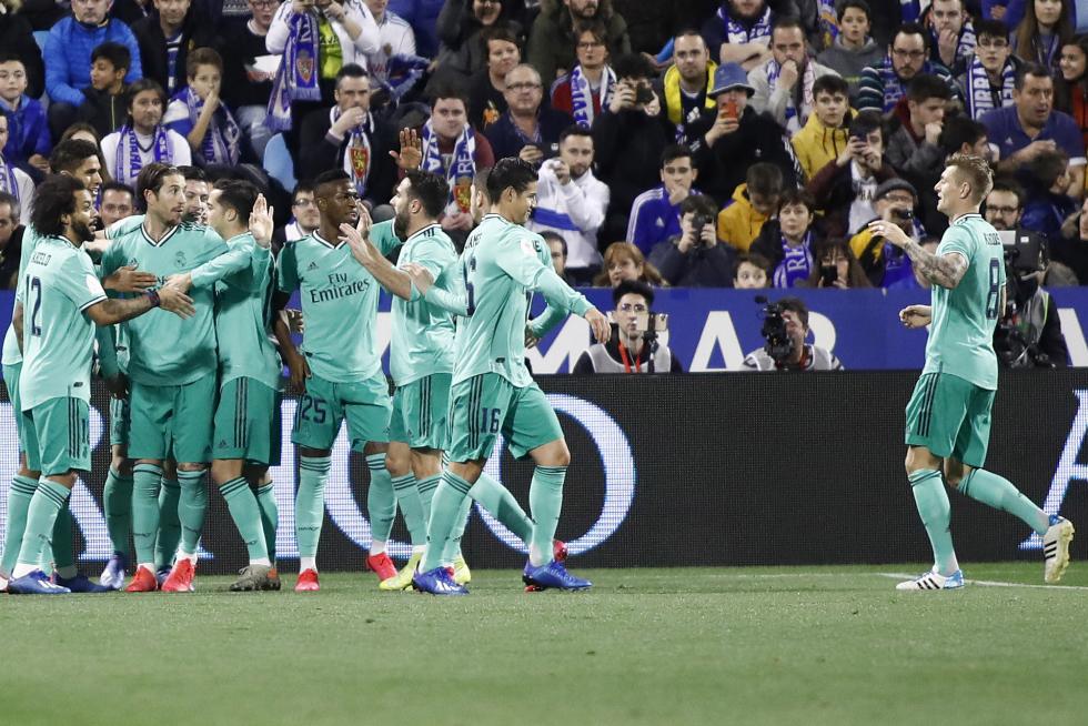 Fotos del partido Real Zaragoza-Real Madrid de la Copa del Rey