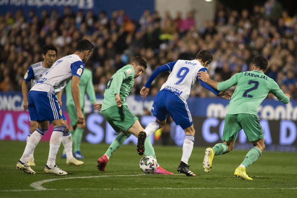Fotos del partido Real Zaragoza-Real Madrid de la Copa del Rey