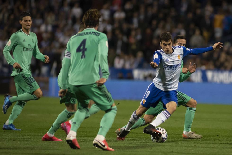 Fotos del partido Real Zaragoza-Real Madrid de la Copa del Rey