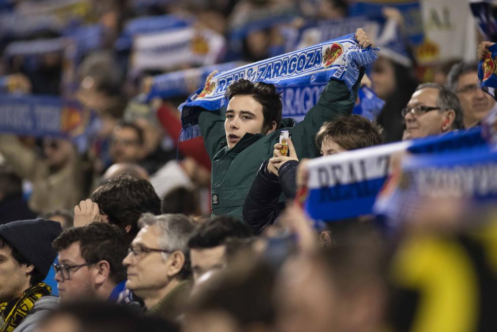 Fotos del partido Real Zaragoza-Real Madrid de la Copa del Rey