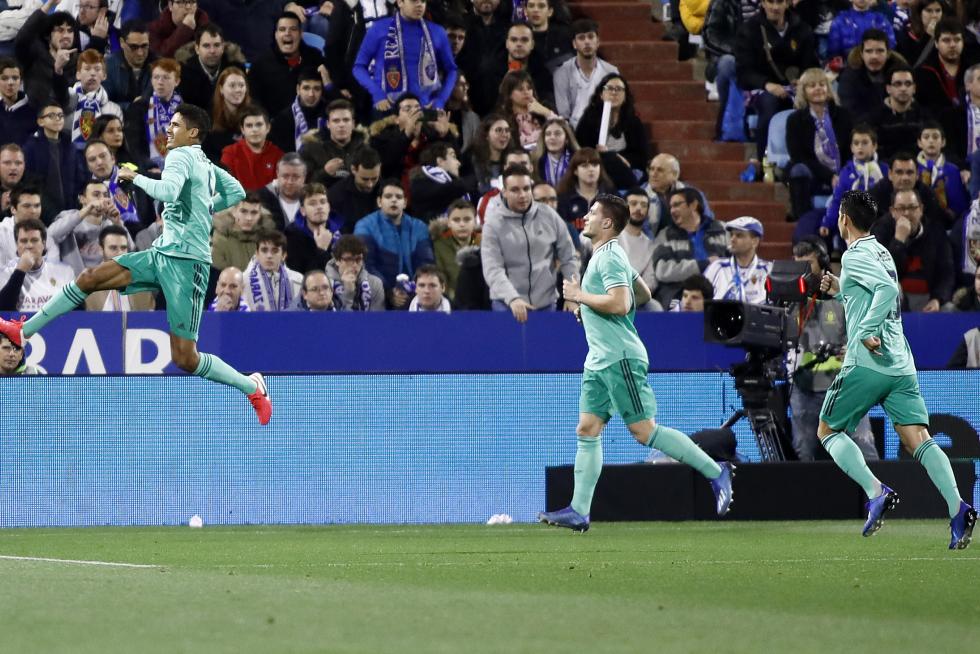 Fotos del partido Real Zaragoza-Real Madrid de la Copa del Rey