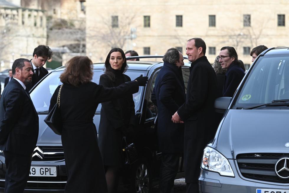 Funeral por la infanta Pilar en el Escorial.