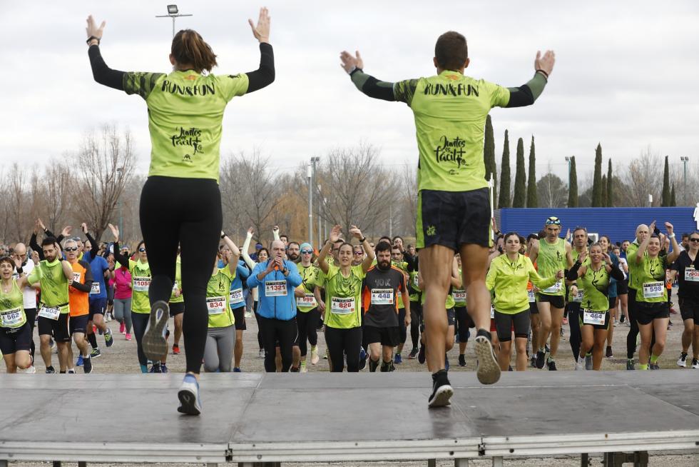 Participantes en la XI edición de la Carrera del Roscón.