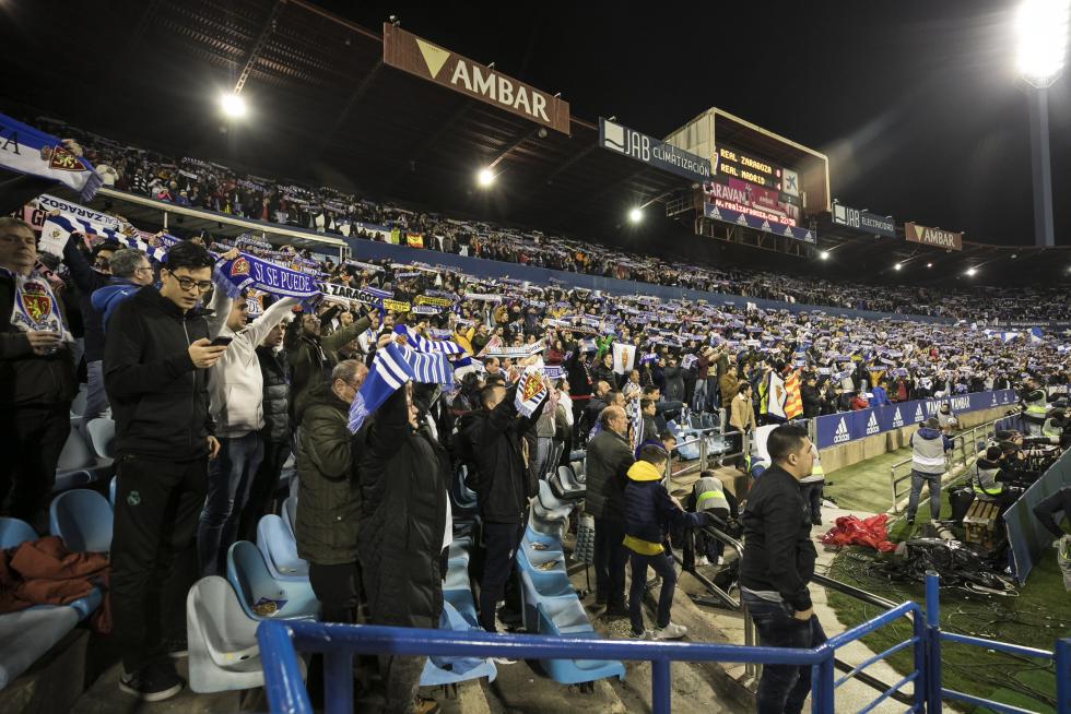 Fotos del partido Real Zaragoza-Real Madrid de la Copa del Rey