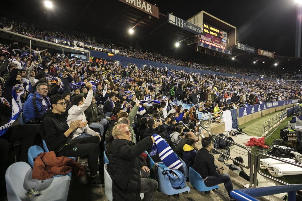 Fotos del partido Real Zaragoza-Real Madrid de la Copa del Rey