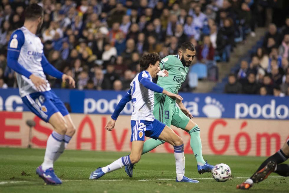 Fotos del partido Real Zaragoza-Real Madrid de la Copa del Rey