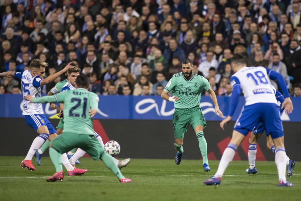 Fotos del partido Real Zaragoza-Real Madrid de la Copa del Rey