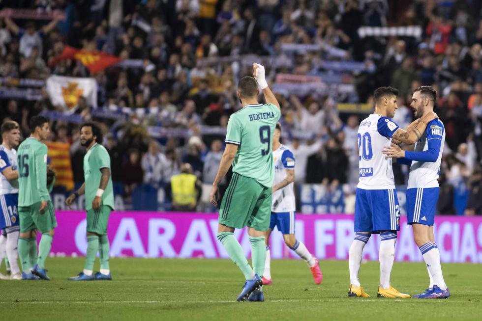Fotos del partido Real Zaragoza-Real Madrid de la Copa del Rey