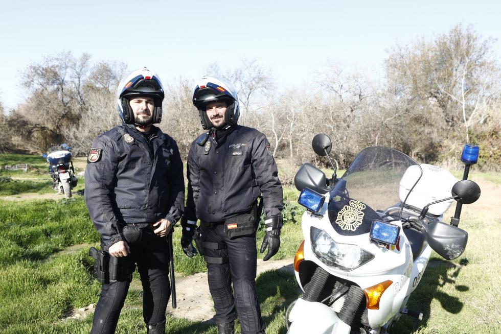 Lugar en el que ha sido encontrado con vida a orillas del Ebro Narciso Ribote, de 83 años