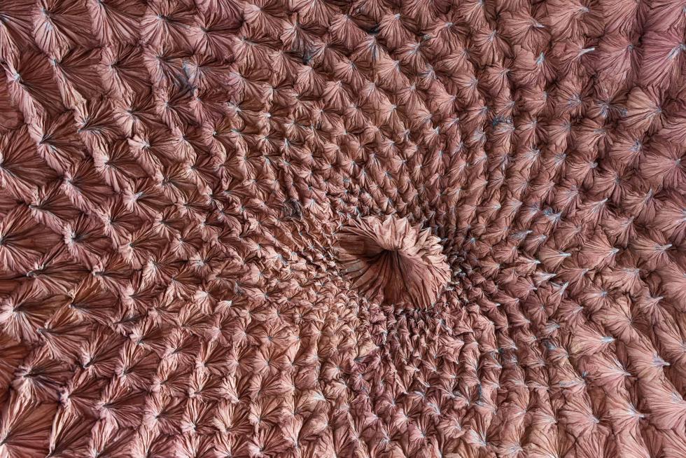 La exposición de origami en Etopia, Zaragoza, puede visitarse hasta este domingo
