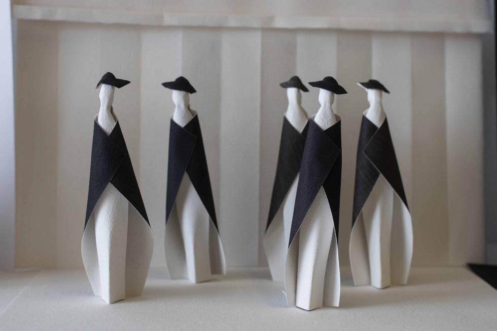 La exposición de origami en Etopia, Zaragoza, puede visitarse hasta este domingo