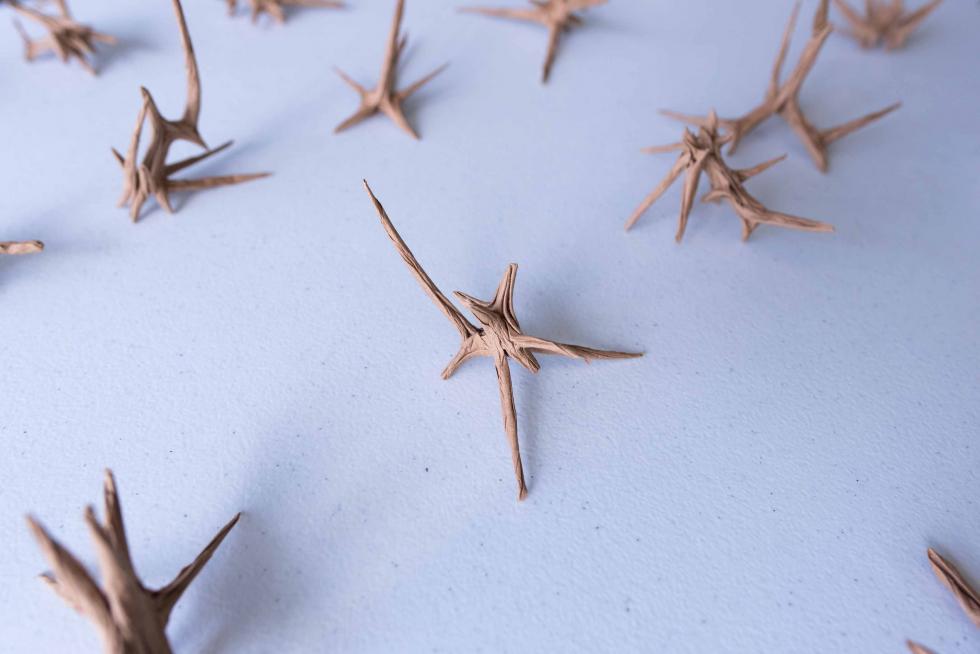 La exposición de origami en Etopia, Zaragoza, puede visitarse hasta este domingo