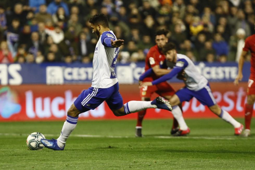 Las mejores imágenes del partido de la Romareda