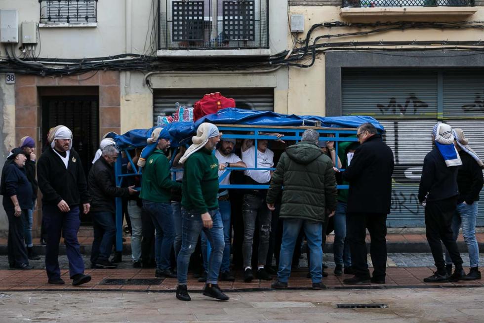 La cofrafía de La Humildad prepara la Semana Santa