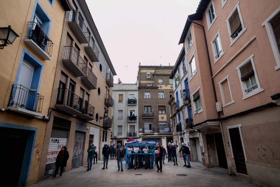 La cofrafía de La Humildad prepara la Semana Santa