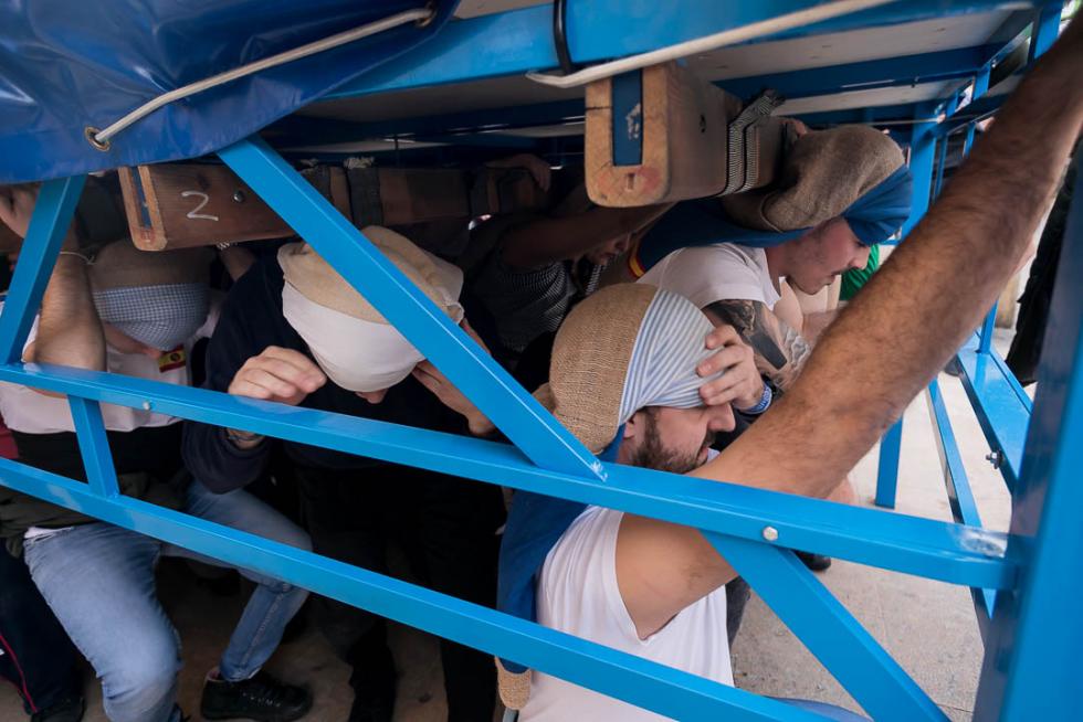 La cofrafía de La Humildad prepara la Semana Santa