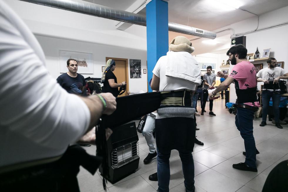 La cofrafía de La Humildad prepara la Semana Santa