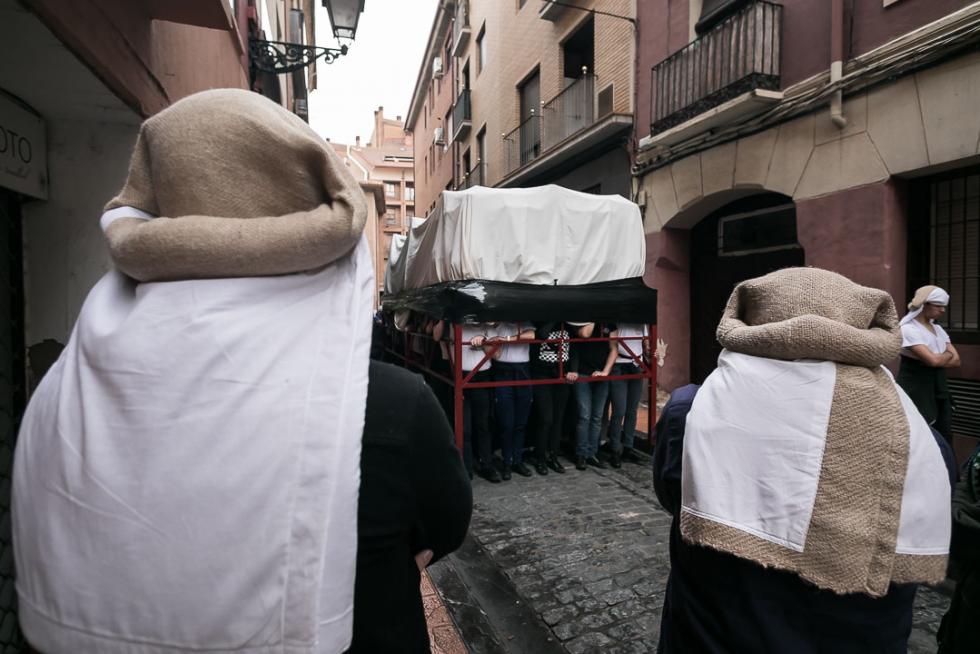 La cofrafía de La Humildad prepara la Semana Santa
