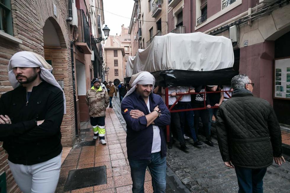 La cofrafía de La Humildad prepara la Semana Santa
