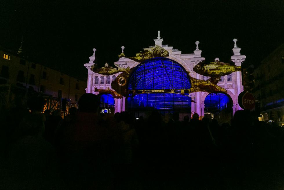 Ocio nocturno en el Mercado Central de Zaragoza.