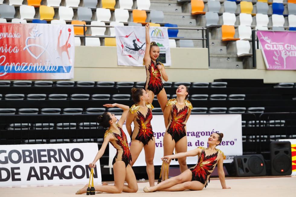 Primera Fase del Campeonato de Aragón de Promoción de rítmica.