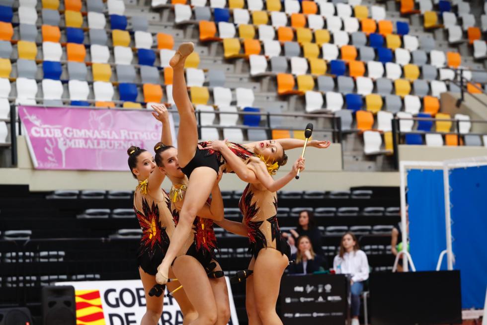 Primera Fase del Campeonato de Aragón de Promoción de rítmica.
