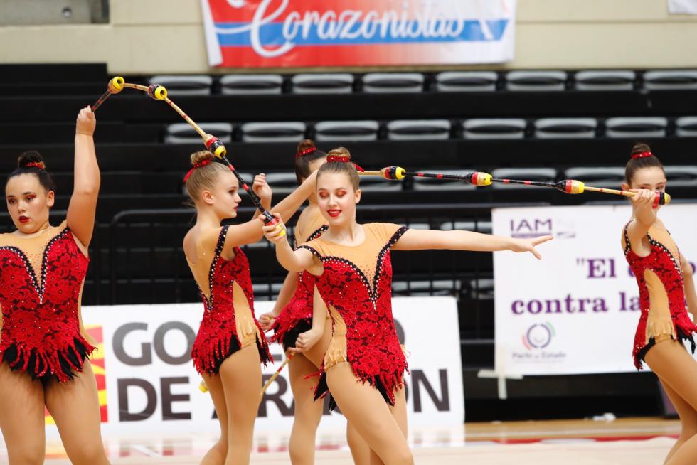 Primera Fase del Campeonato de Aragón de Promoción de rítmica.