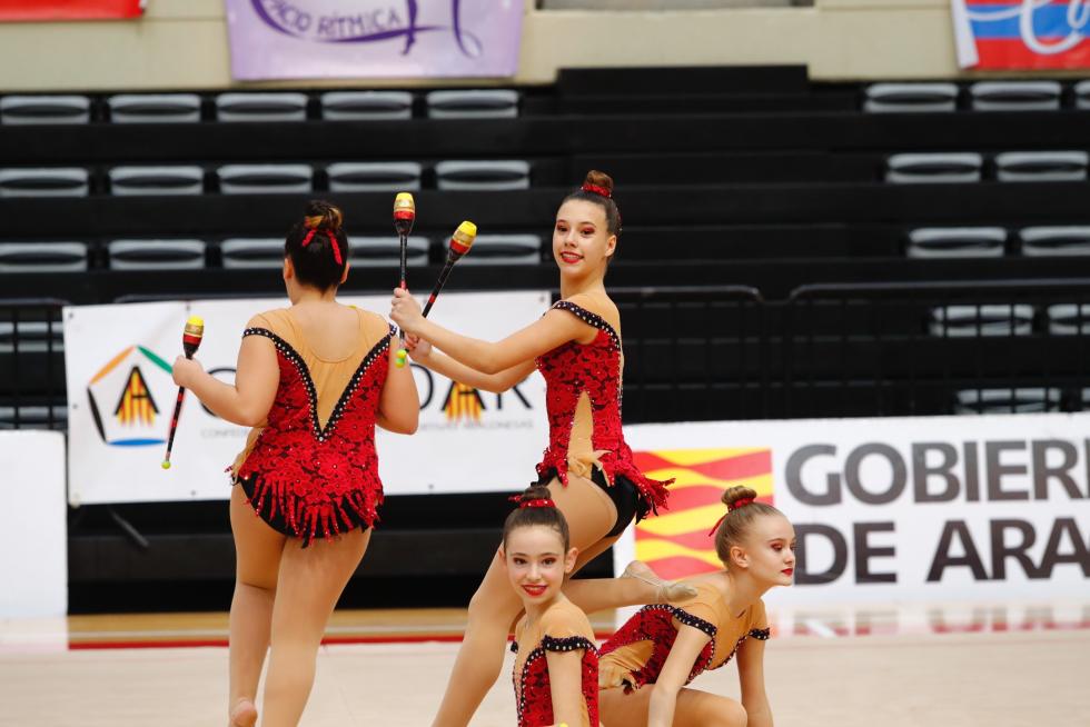 Primera Fase del Campeonato de Aragón de Promoción de rítmica.