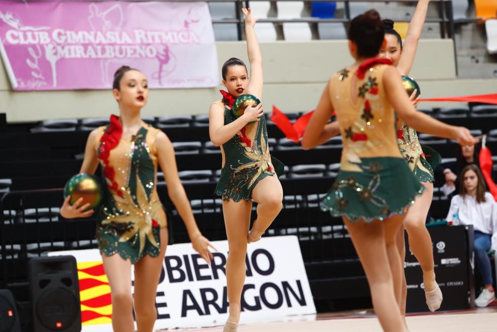 Primera Fase del Campeonato de Aragón de Promoción de rítmica.