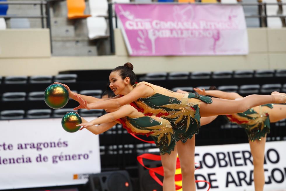 Primera Fase del Campeonato de Aragón de Promoción de rítmica.