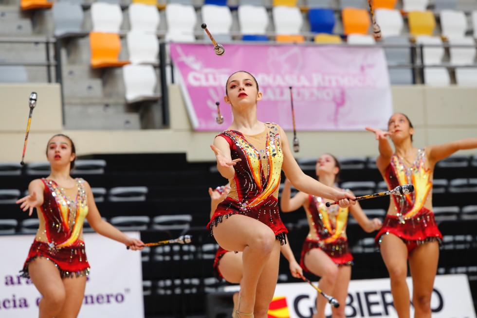 Primera Fase del Campeonato de Aragón de Promoción de rítmica.