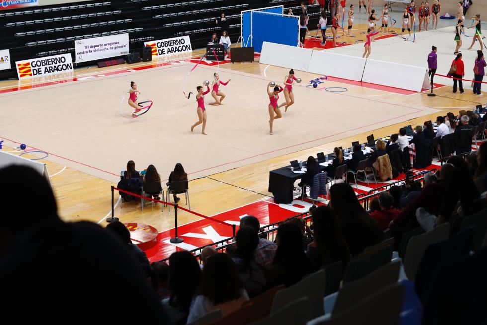Primera Fase del Campeonato de Aragón de Promoción de rítmica.