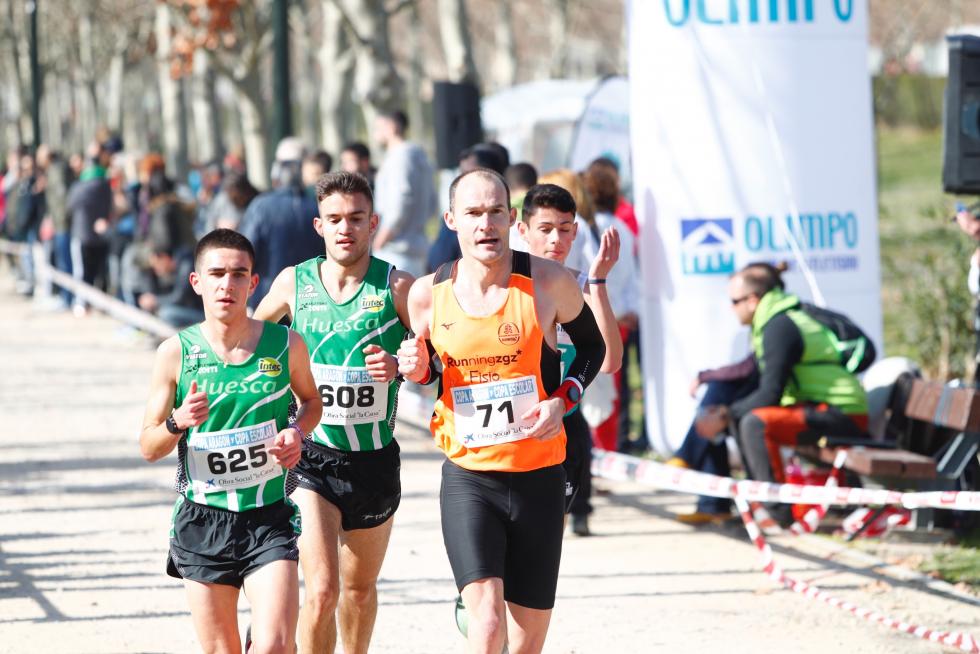 XXV Cross Olimpo-Memorial Miguel Navarro, prueba del Campeonato de Aragón individual en el Parque Oliver de Zaragoza