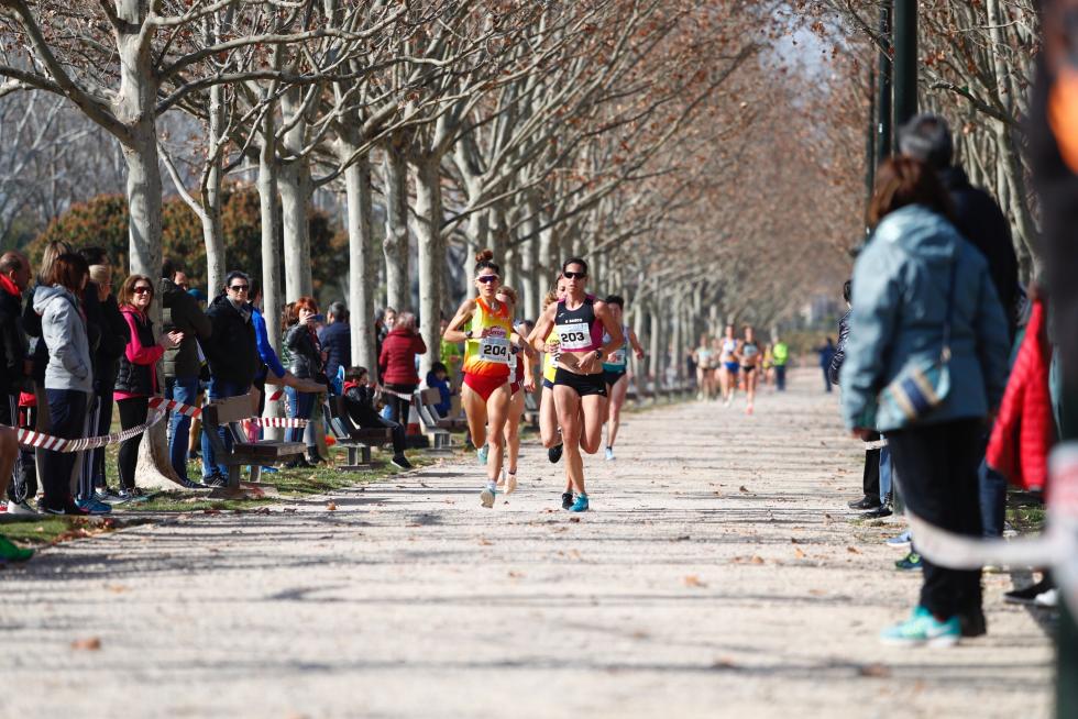 XXV Cross Olimpo-Memorial Miguel Navarro, prueba del Campeonato de Aragón individual en el Parque Oliver de Zaragoza