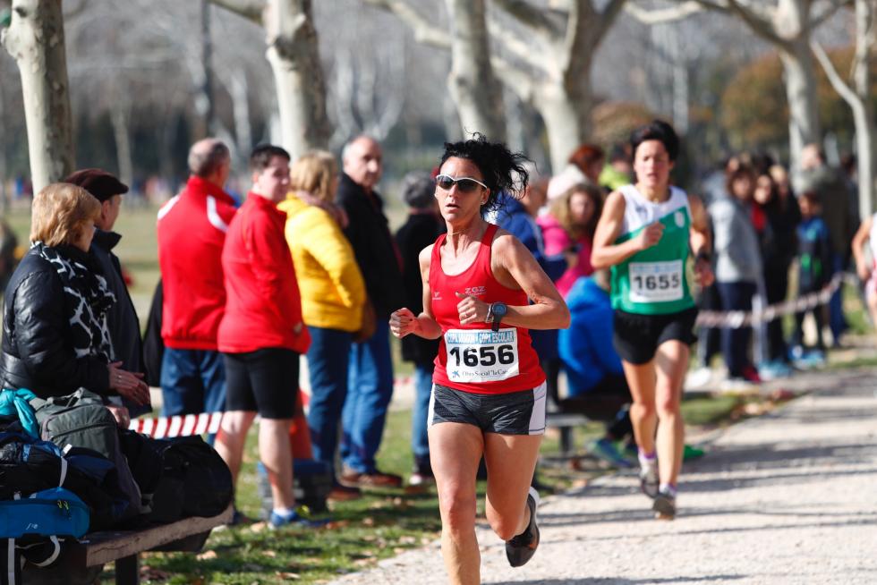 XXV Cross Olimpo-Memorial Miguel Navarro, prueba del Campeonato de Aragón individual en el Parque Oliver de Zaragoza