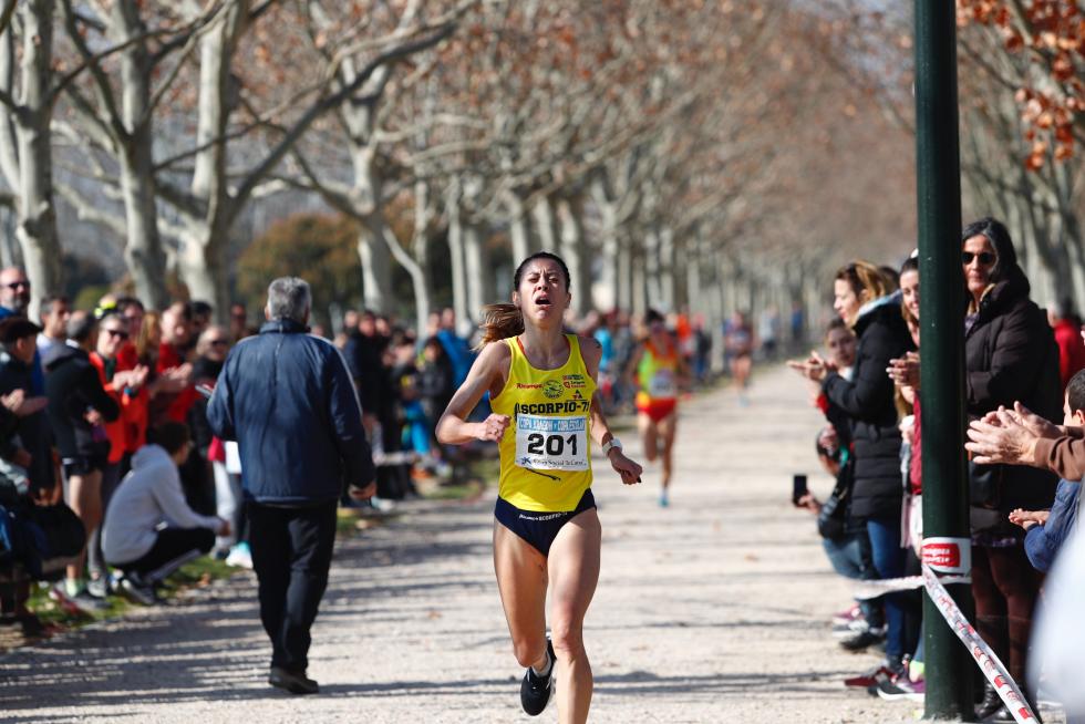 XXV Cross Olimpo-Memorial Miguel Navarro, prueba del Campeonato de Aragón individual en el Parque Oliver de Zaragoza