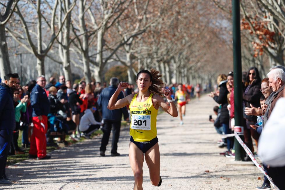 XXV Cross Olimpo-Memorial Miguel Navarro, prueba del Campeonato de Aragón individual en el Parque Oliver de Zaragoza