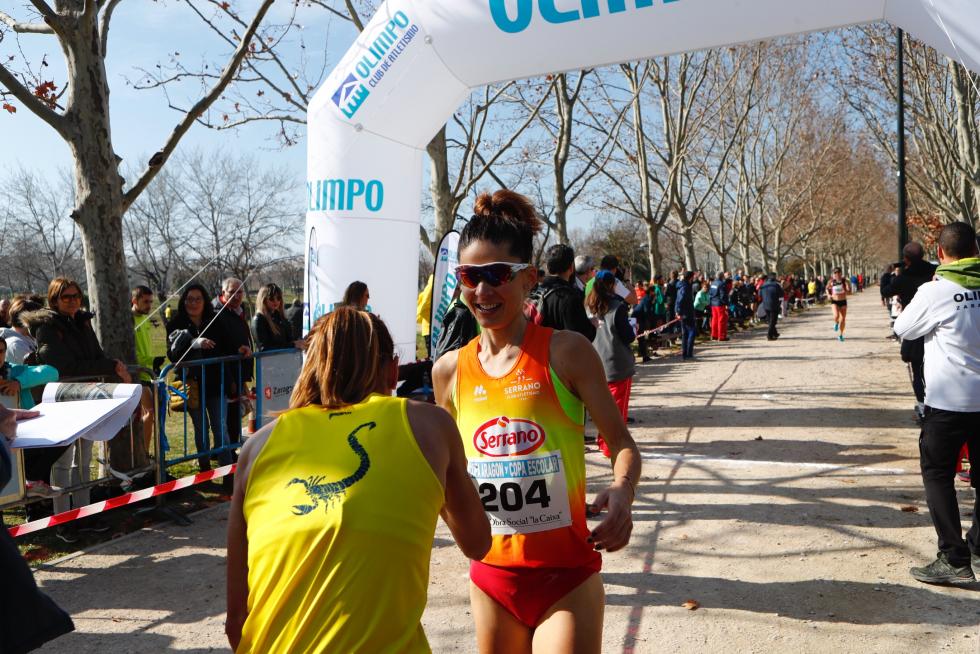 XXV Cross Olimpo-Memorial Miguel Navarro, prueba del Campeonato de Aragón individual en el Parque Oliver de Zaragoza