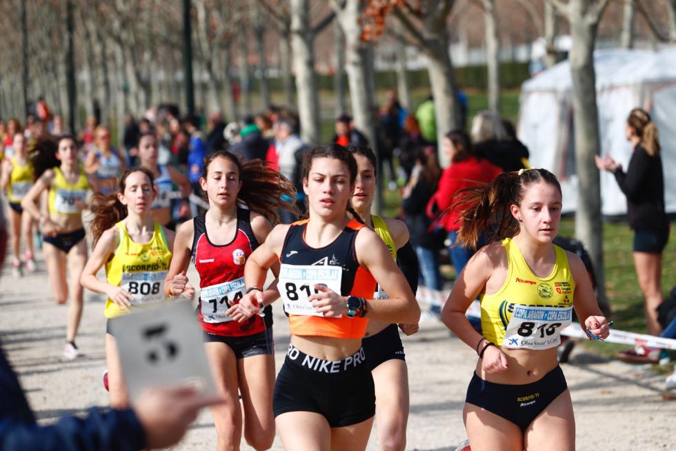 XXV Cross Olimpo-Memorial Miguel Navarro, prueba del Campeonato de Aragón individual en el Parque Oliver de Zaragoza