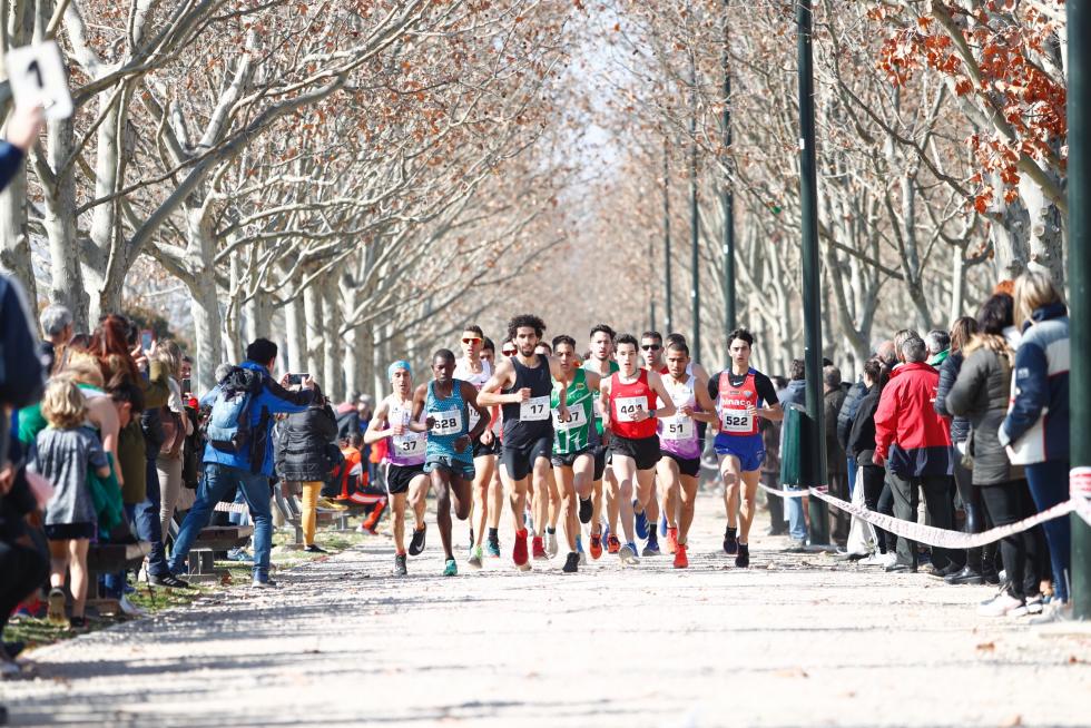 XXV Cross Olimpo-Memorial Miguel Navarro, prueba del Campeonato de Aragón individual en el Parque Oliver de Zaragoza