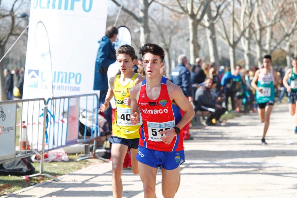 XXV Cross Olimpo-Memorial Miguel Navarro, prueba del Campeonato de Aragón individual en el Parque Oliver de Zaragoza