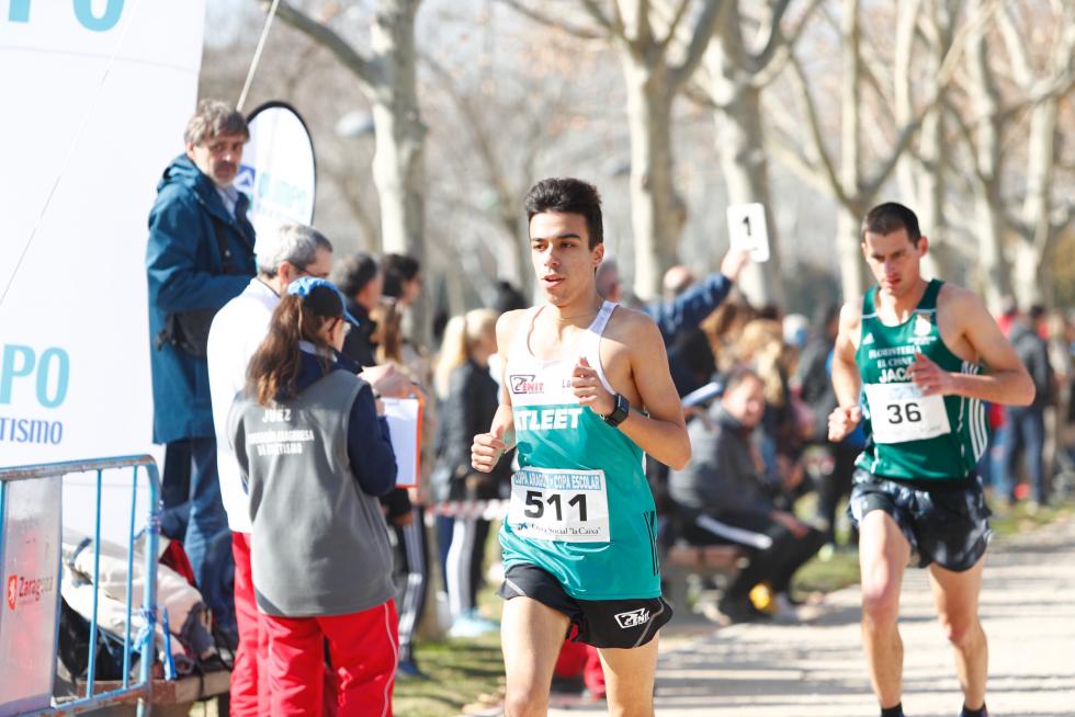 XXV Cross Olimpo-Memorial Miguel Navarro, prueba del Campeonato de Aragón individual en el Parque Oliver de Zaragoza