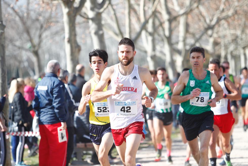 XXV Cross Olimpo-Memorial Miguel Navarro, prueba del Campeonato de Aragón individual en el Parque Oliver de Zaragoza