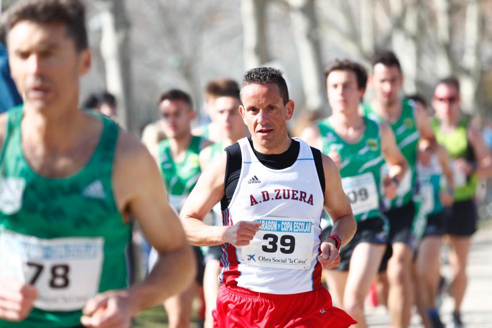 XXV Cross Olimpo-Memorial Miguel Navarro, prueba del Campeonato de Aragón individual en el Parque Oliver de Zaragoza