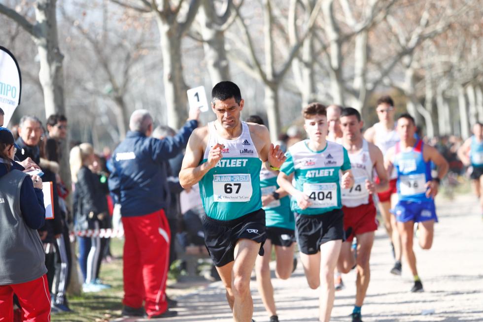 XXV Cross Olimpo-Memorial Miguel Navarro, prueba del Campeonato de Aragón individual en el Parque Oliver de Zaragoza